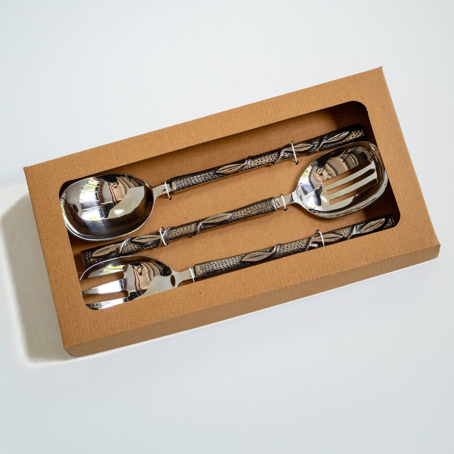 Utensils serve S/3 branch s-steel/alum 11.5L silv