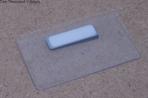Holder name badge magnetic 3.5x2