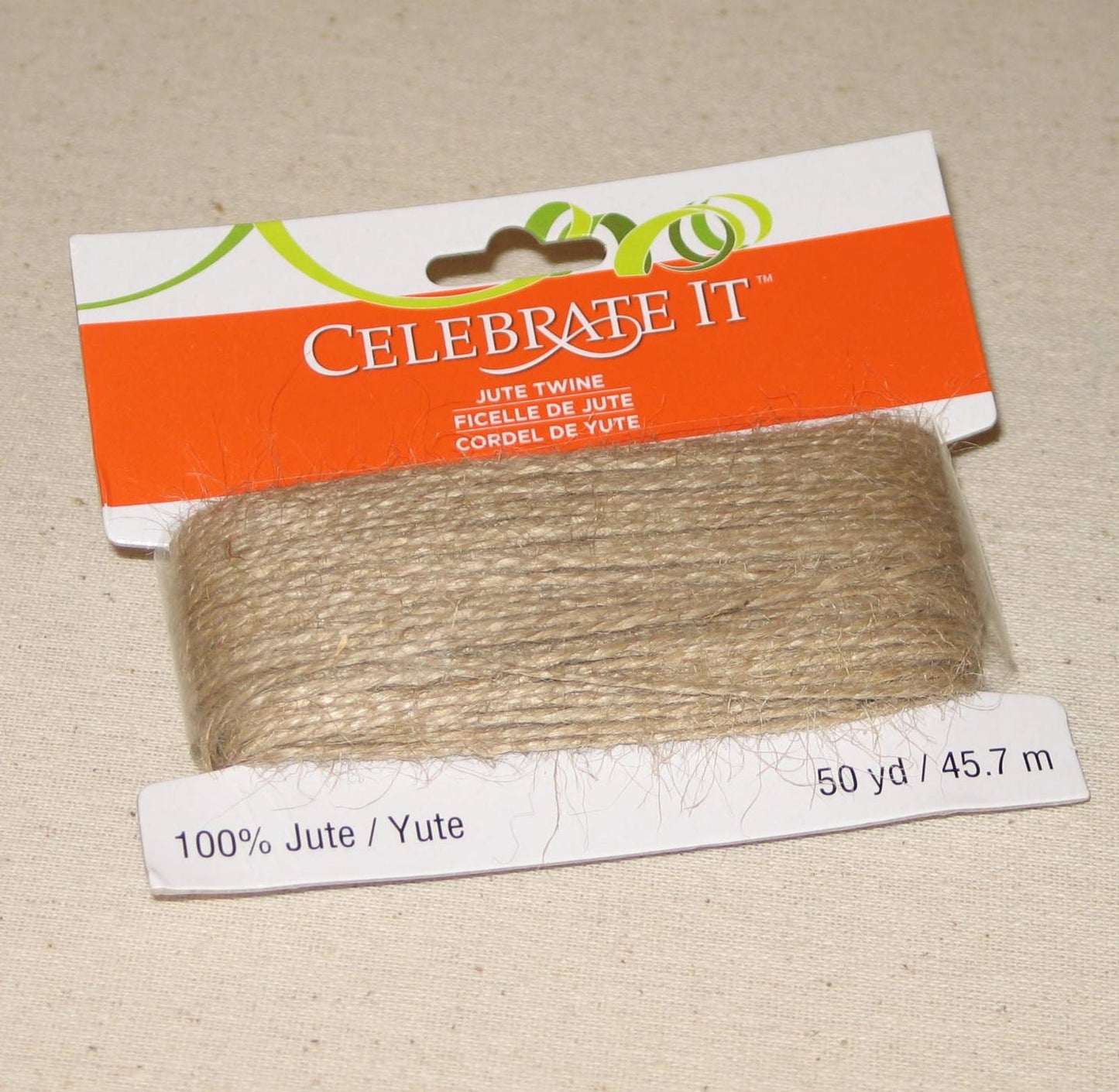 jute twine 3 ply 28# 50 yards