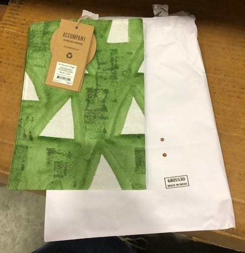 PlacematSTEGOSAURUScotton 14X20 green/white ACCP