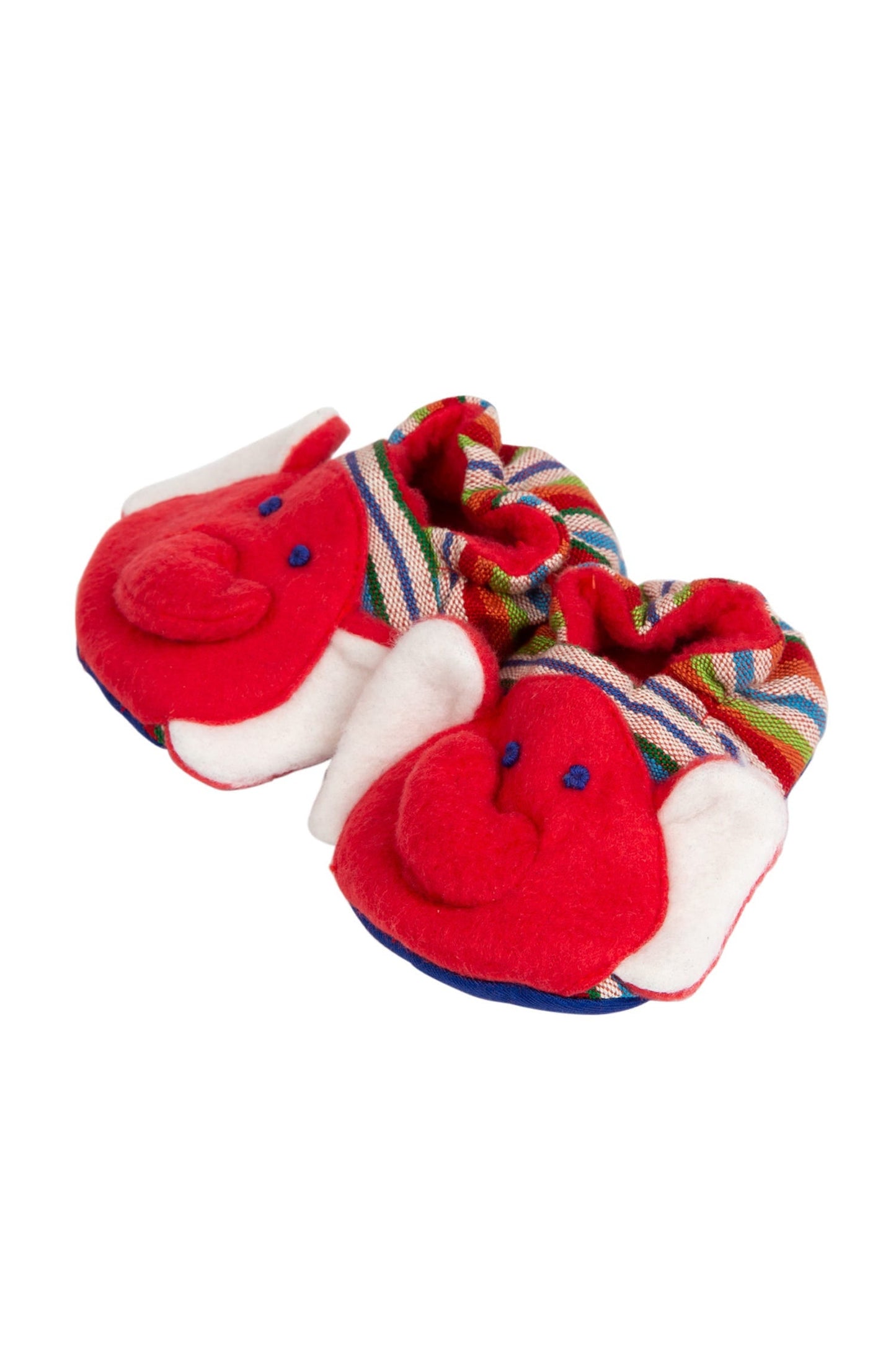 Booties elephant cotton f/1-3 months asst
