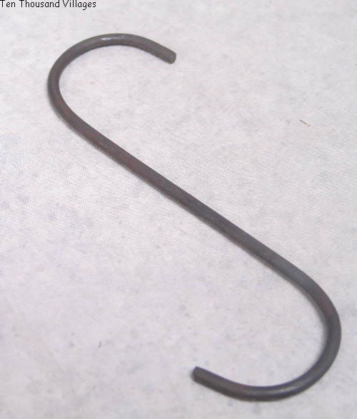 S-hooks sm mtl M/10 6L black