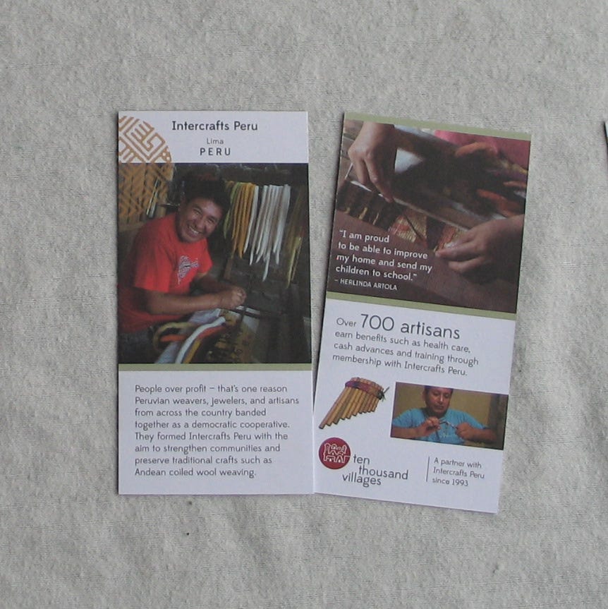 Intercraft Peru Story Card p/50