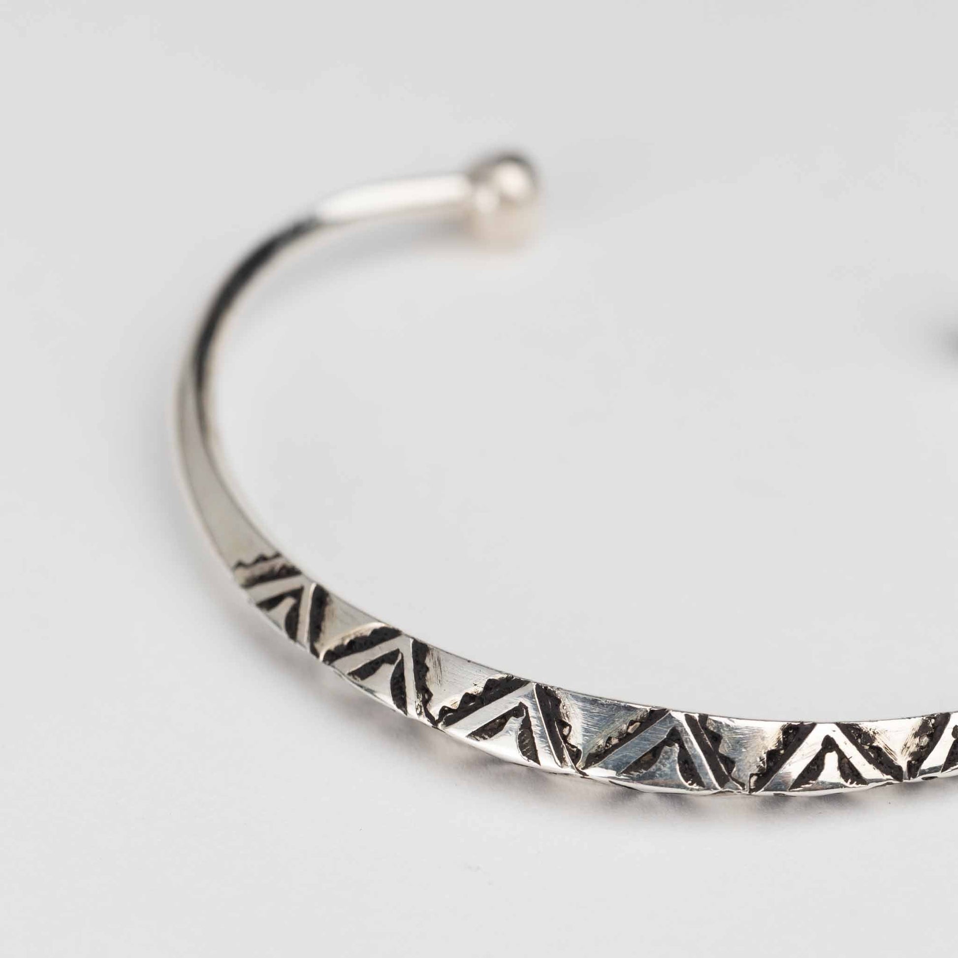 Ziri Silver Tuareg Bracelet - Default Title (1301060)
