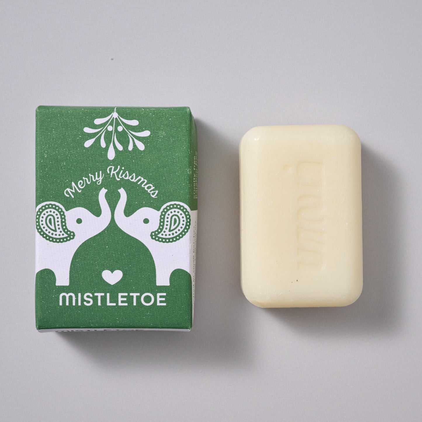Soap mistletoe M/5 3.2oz teal/white