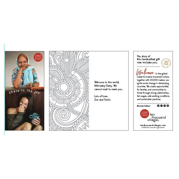Gift Enclosure Card Pack of 50