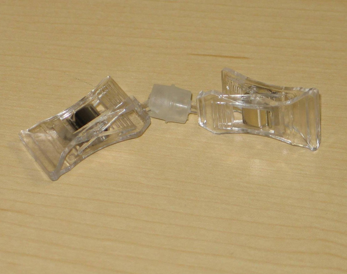 Holder sign mini dbl roto clip25