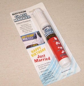 Paint Pens for marking on glass