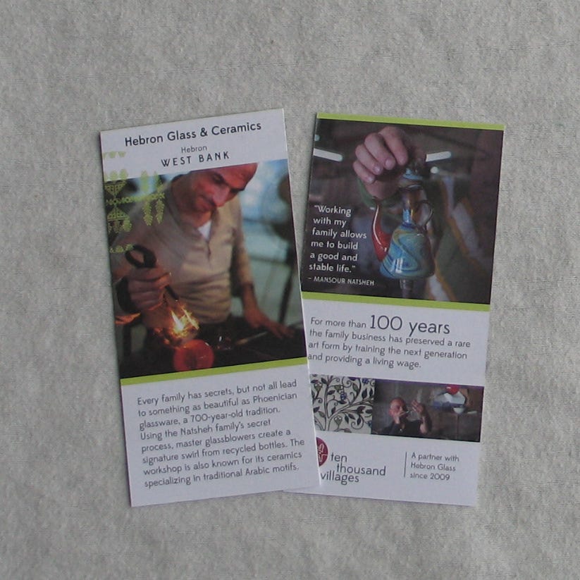 Hebron Story Card p/50