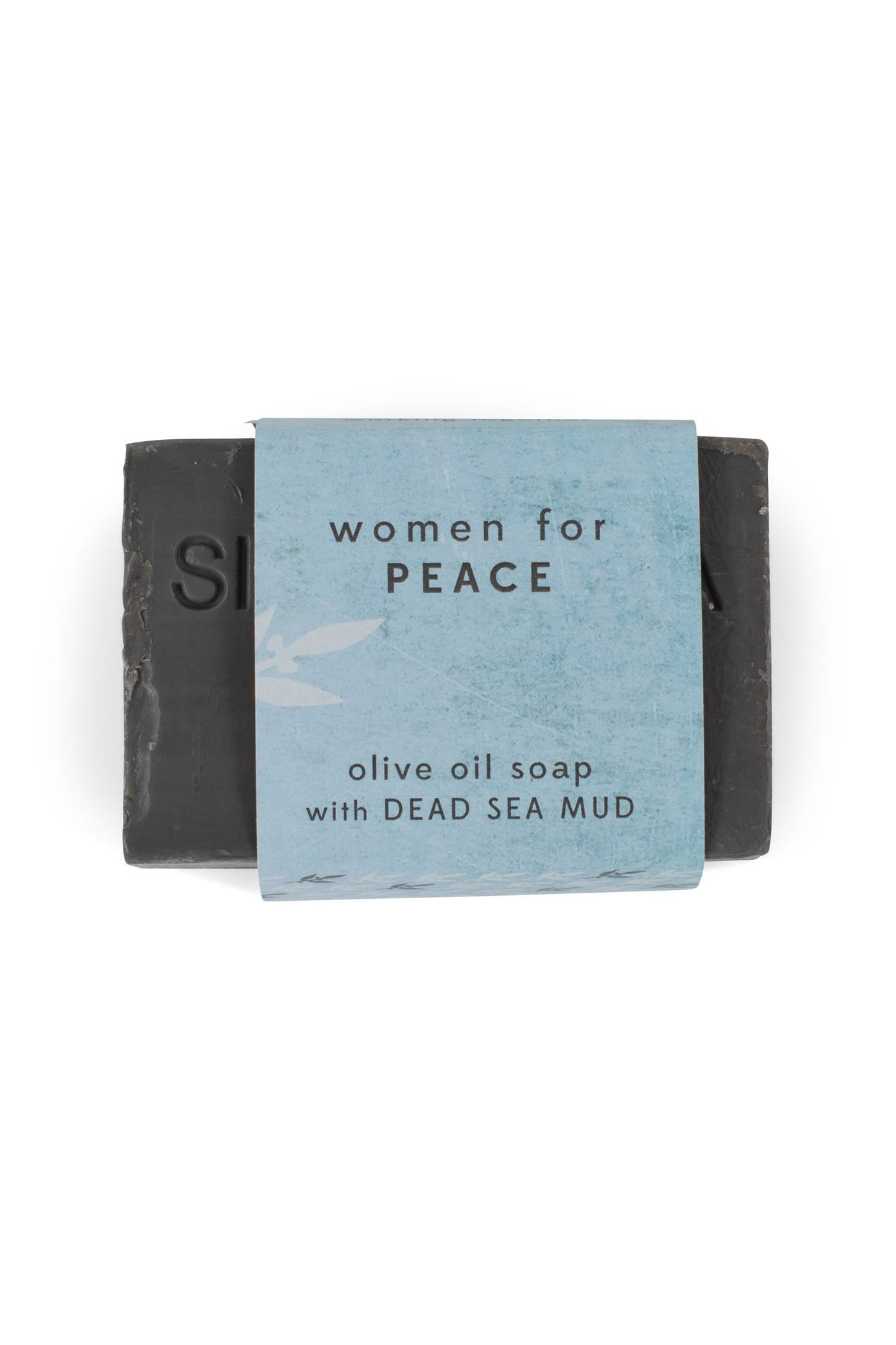 Soap Dead Sea mud/olive oil 3.5 oz light blue