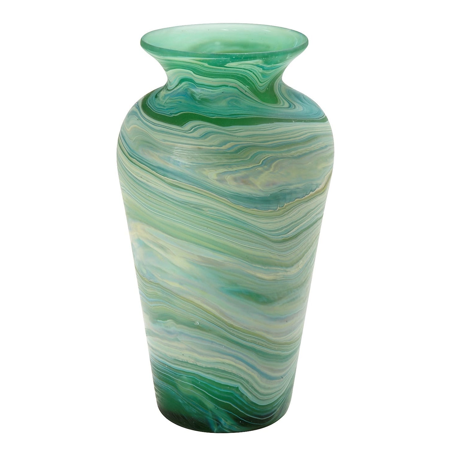 Vase Phoencian glass 8H asst