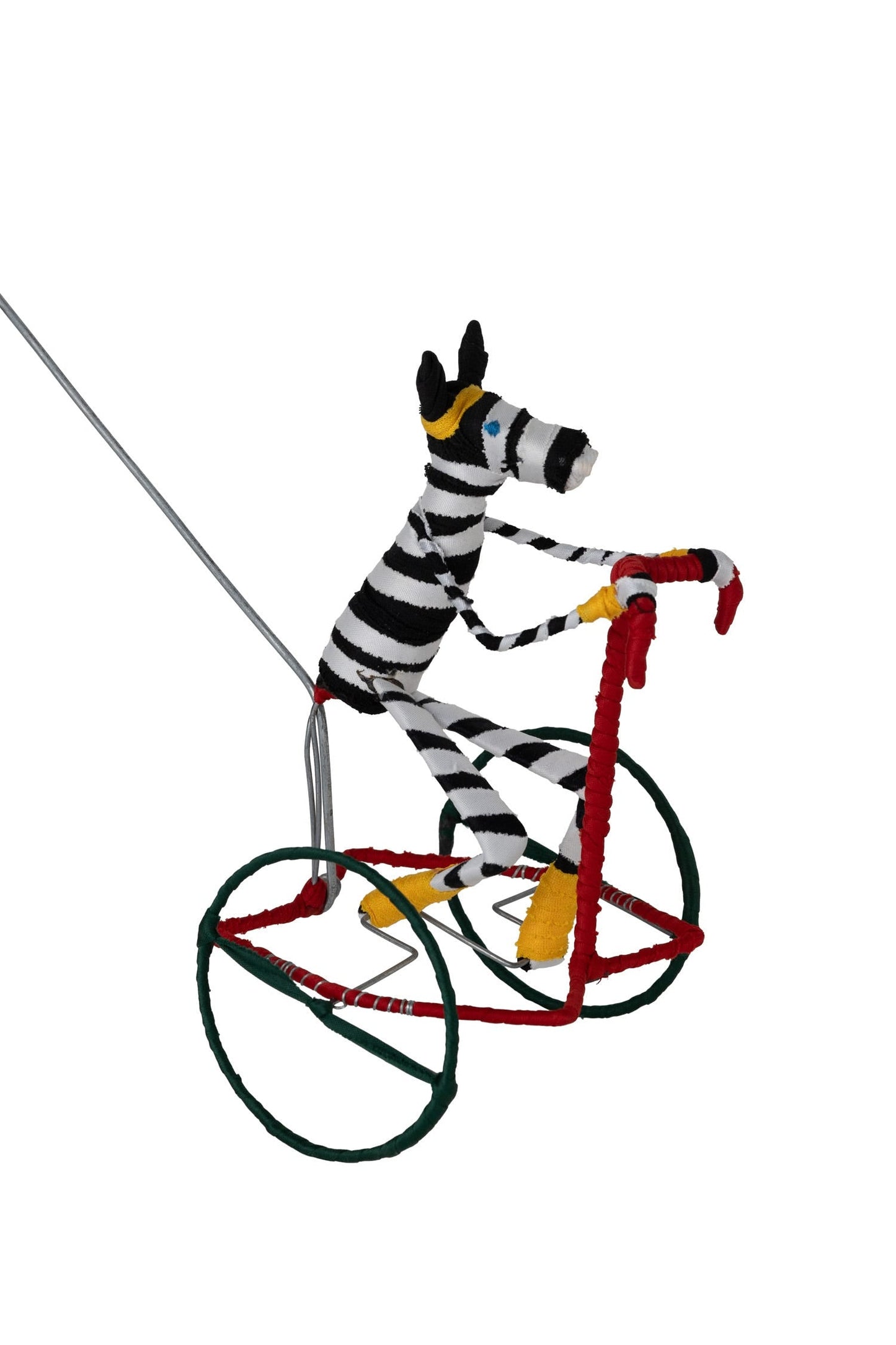 Galimoto zebra cyclist wire/fabric 28L asst