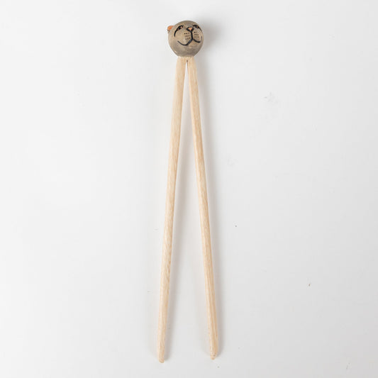 Chopsticks training cat M/2 wd 8.5L gray/nat