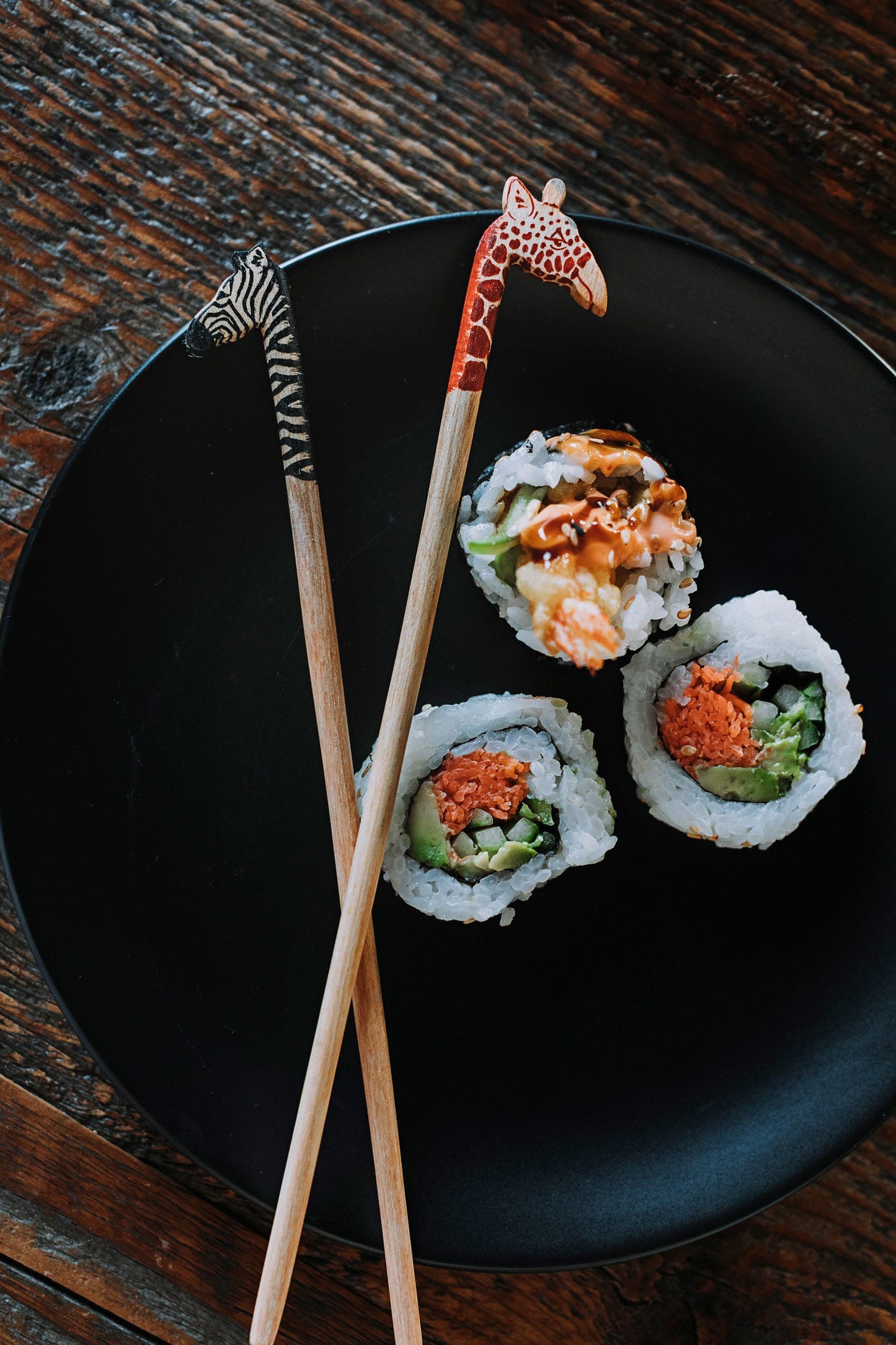 Chopsticks giraffe V/3 wd 9L nat