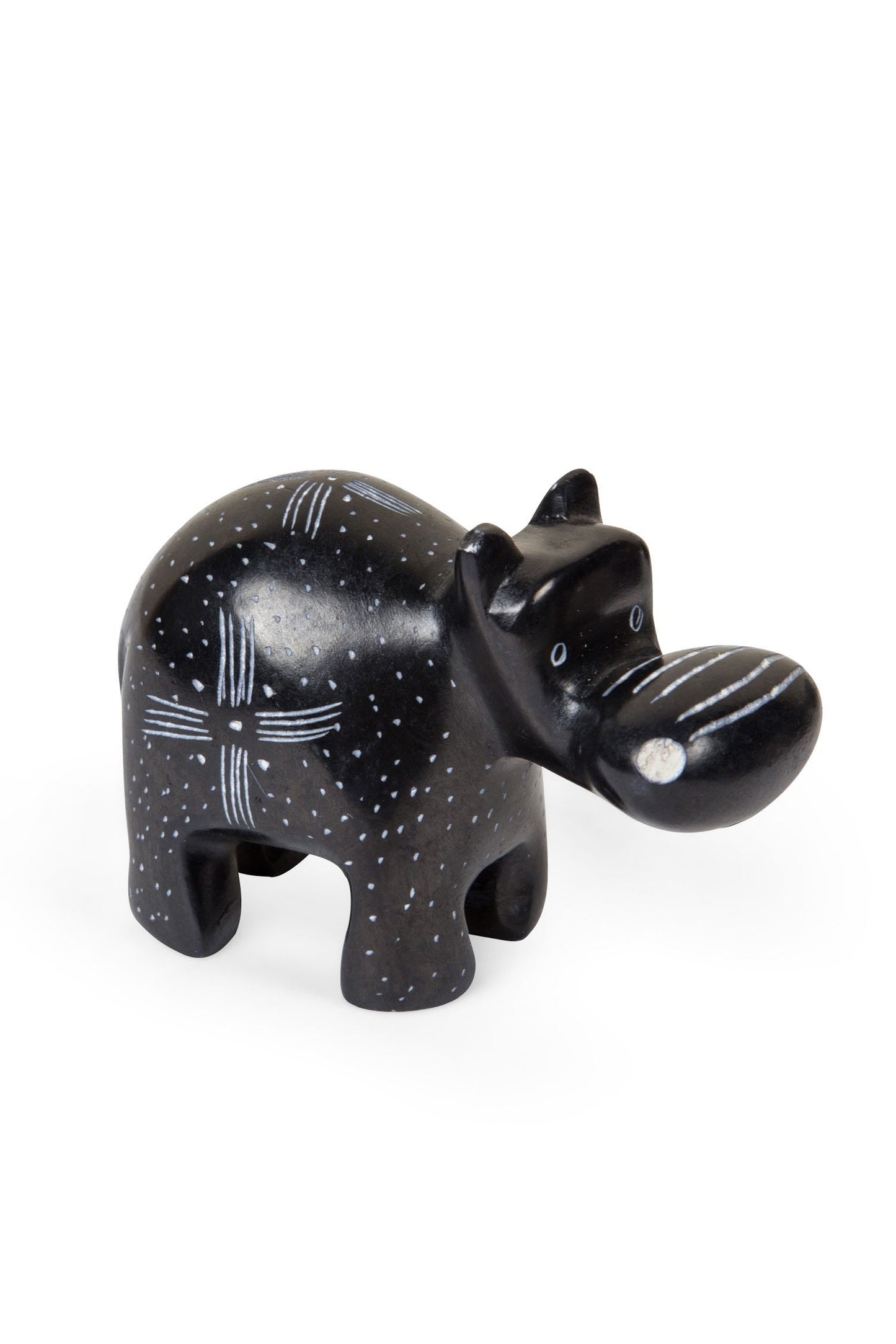 Hippo asst M/5 stn 1.5H blk/wht