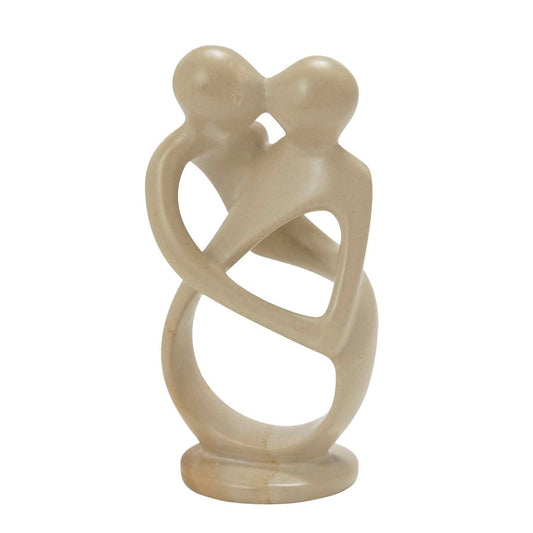 Statue kisii kissing couple st 6H nat