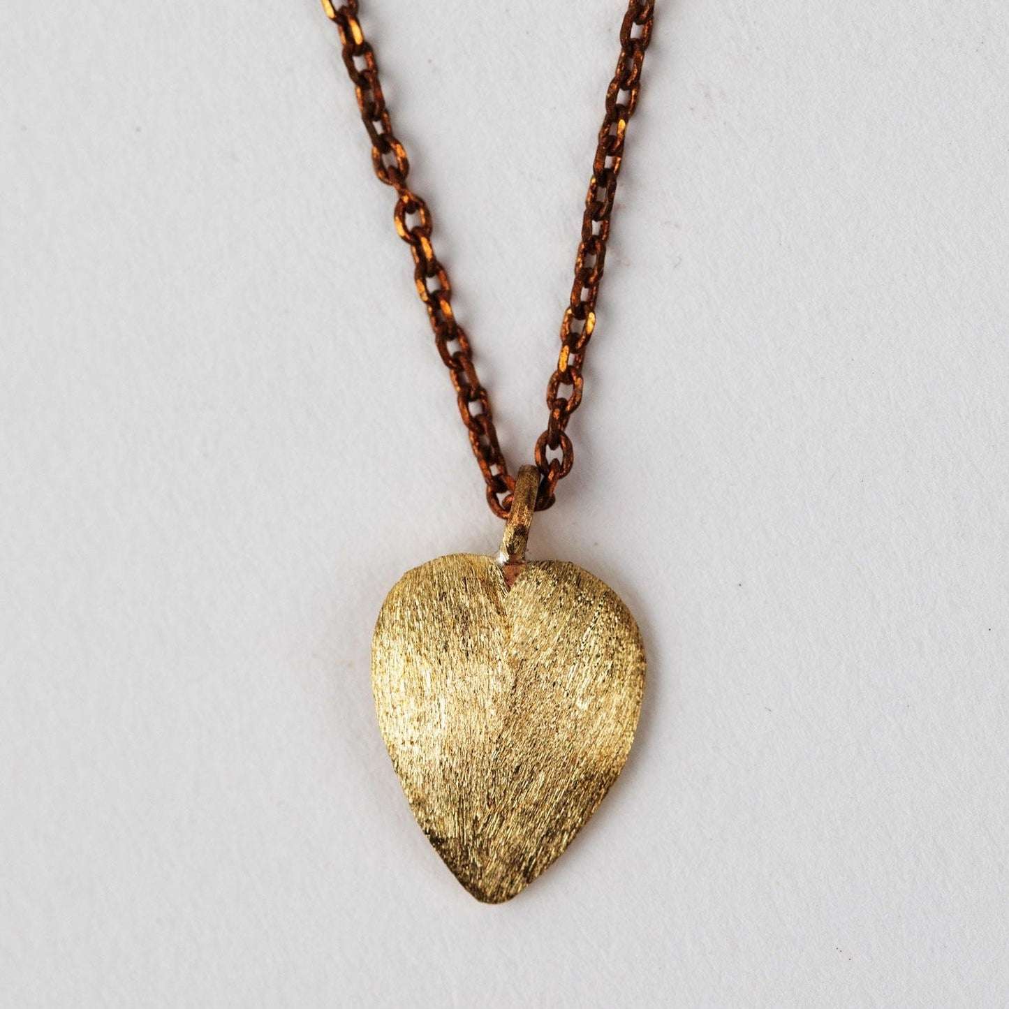Necklace bodhi leaf pend fine chain bombshell 16L