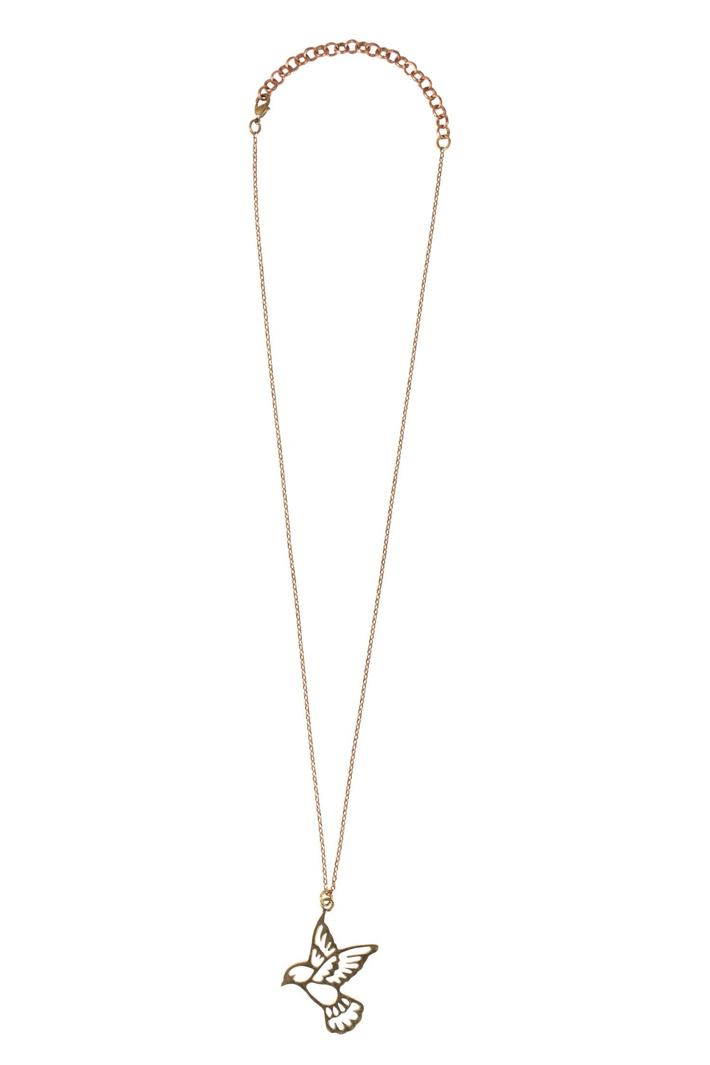 Necklace dove bombshell 20L gold color