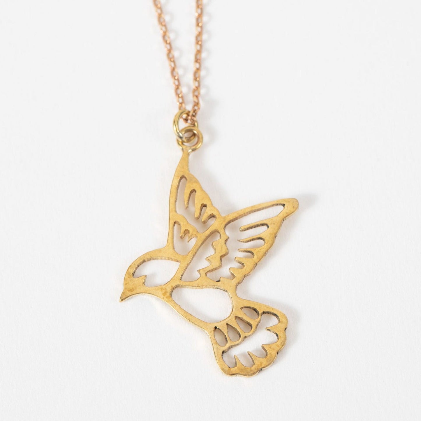 Necklace dove bombshell 20L gold color