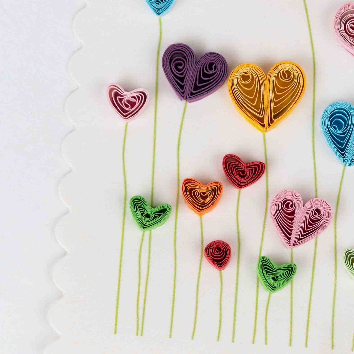 Happy Day! Quilled Greeting Card - Default Title (5405510)