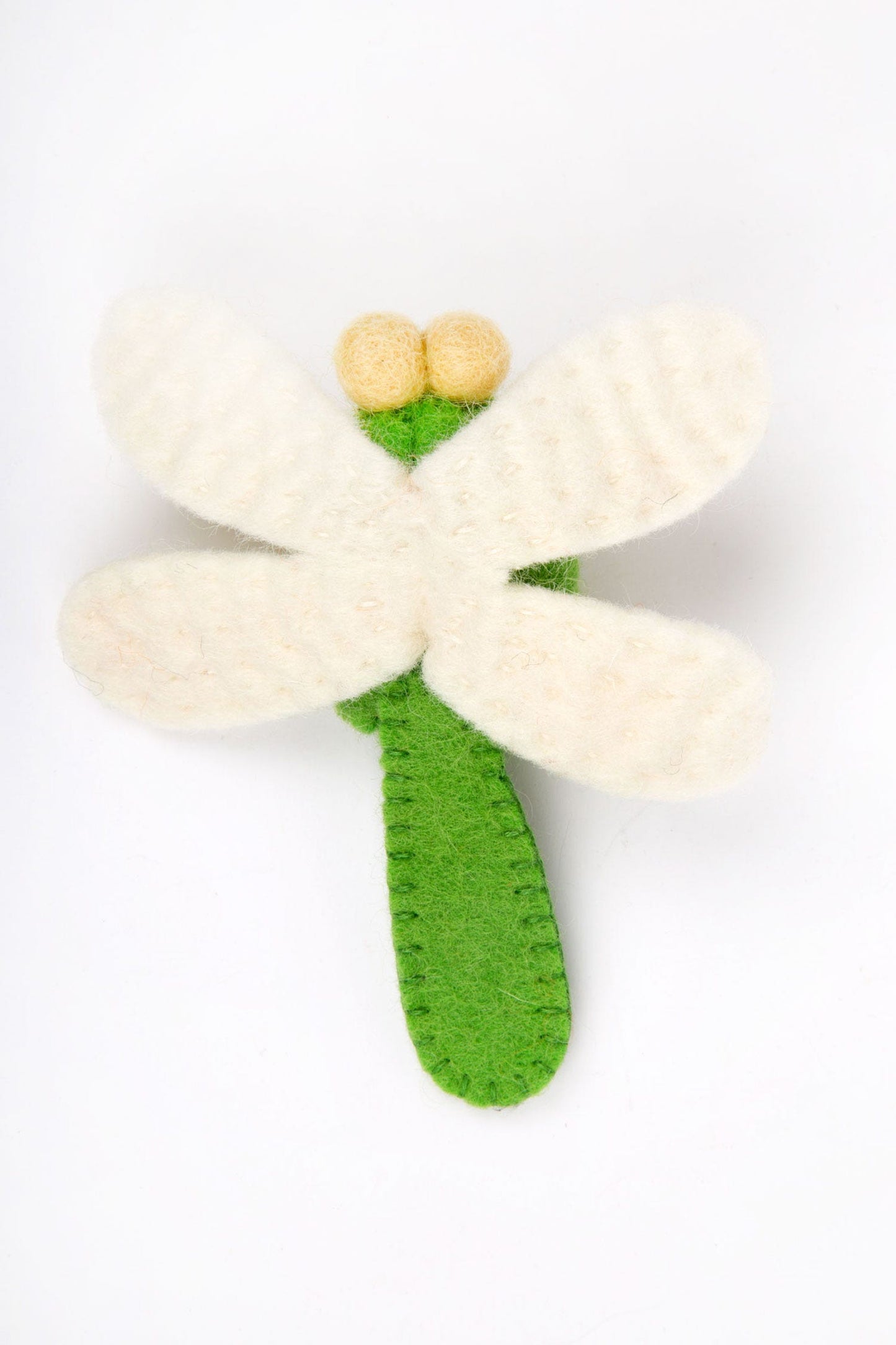 Puppet finger dragonfly M/3 felt 5L green/white