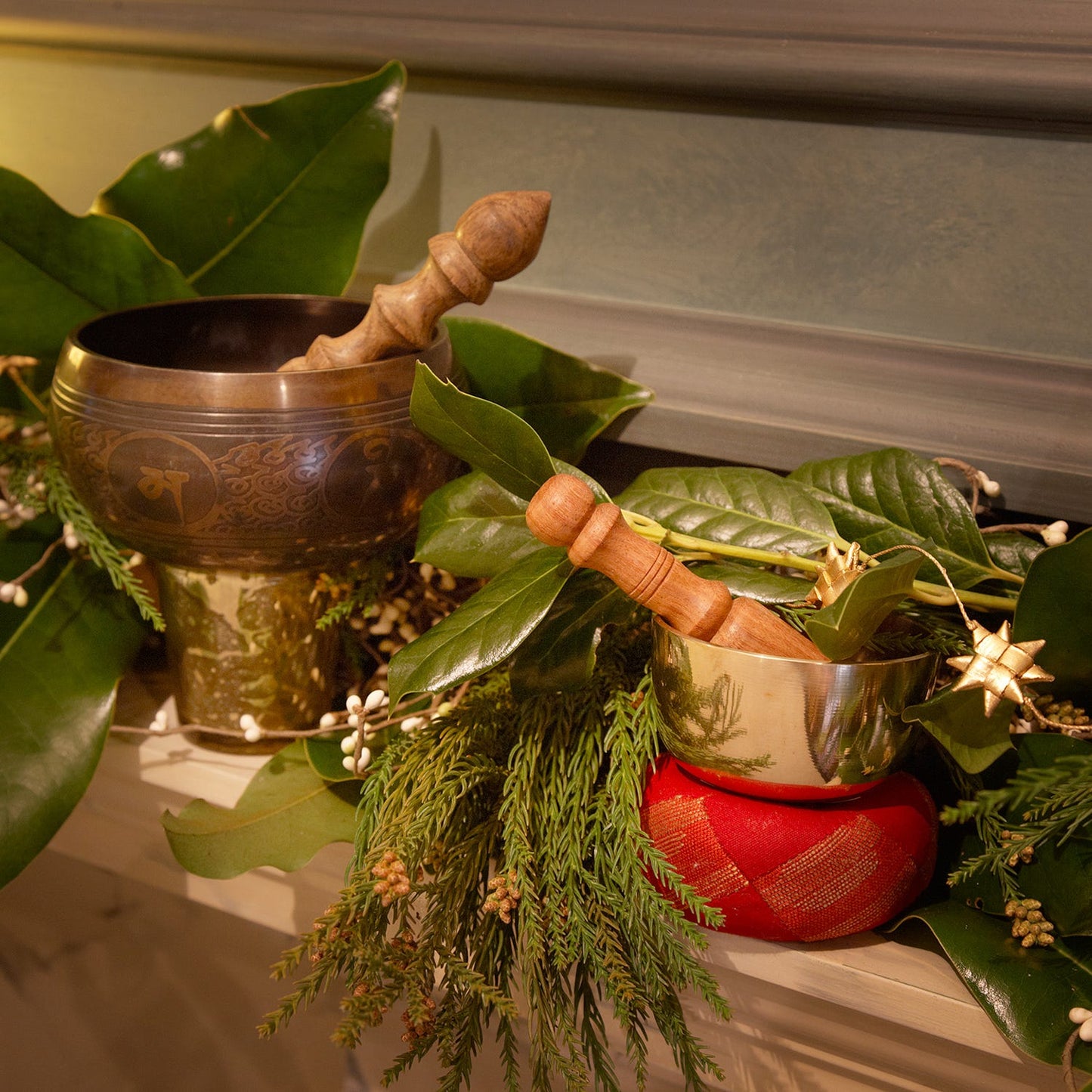 Singing bowl wisdom eyes 5D brn