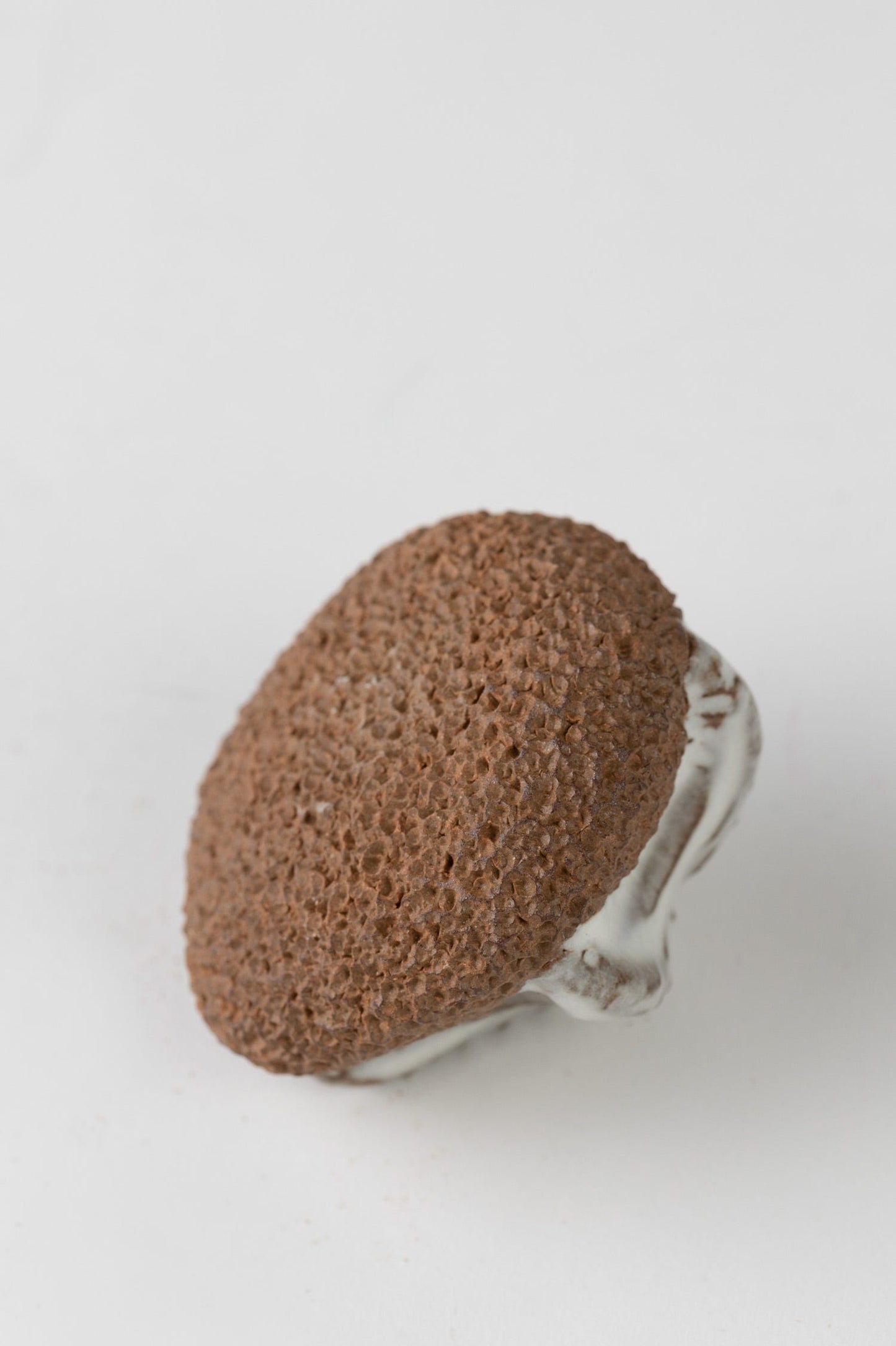 Foot scrubber starfish M/3 2.5D brown/cream