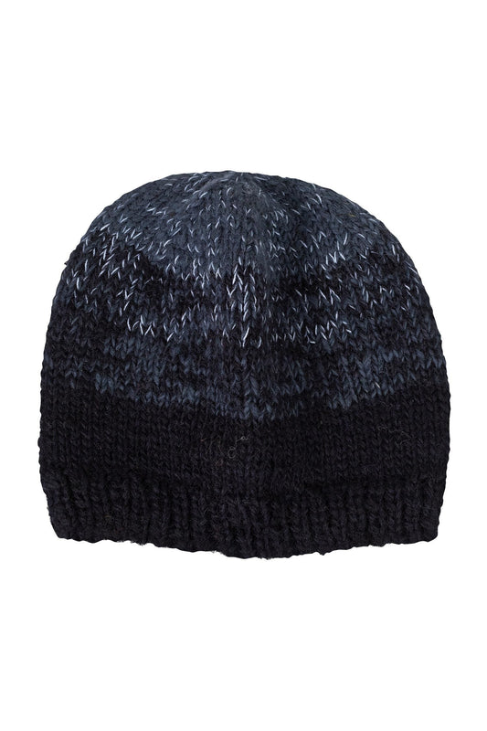 Hat ombre shades wool/cotton OSFM navy/blue
