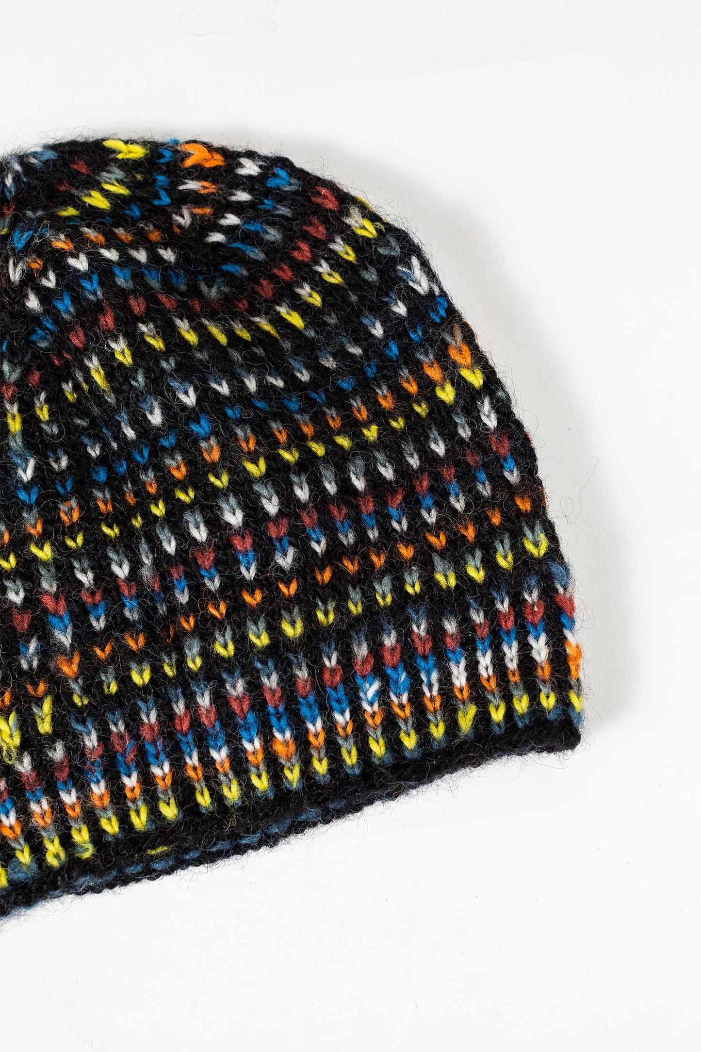 Hat mini Vs/dots wool black/multi asst