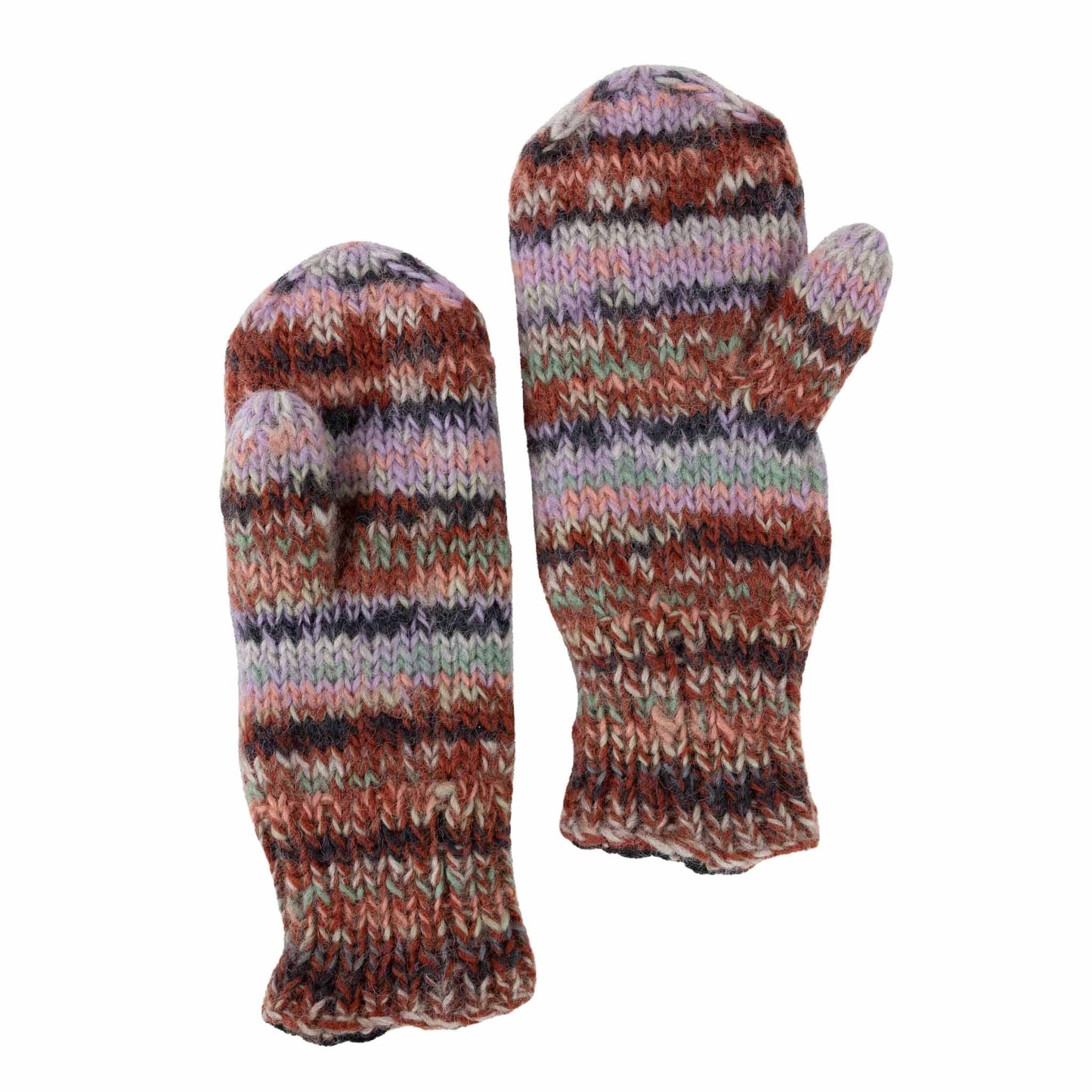 Warm Stripe Mittens - Default Title (5918400)