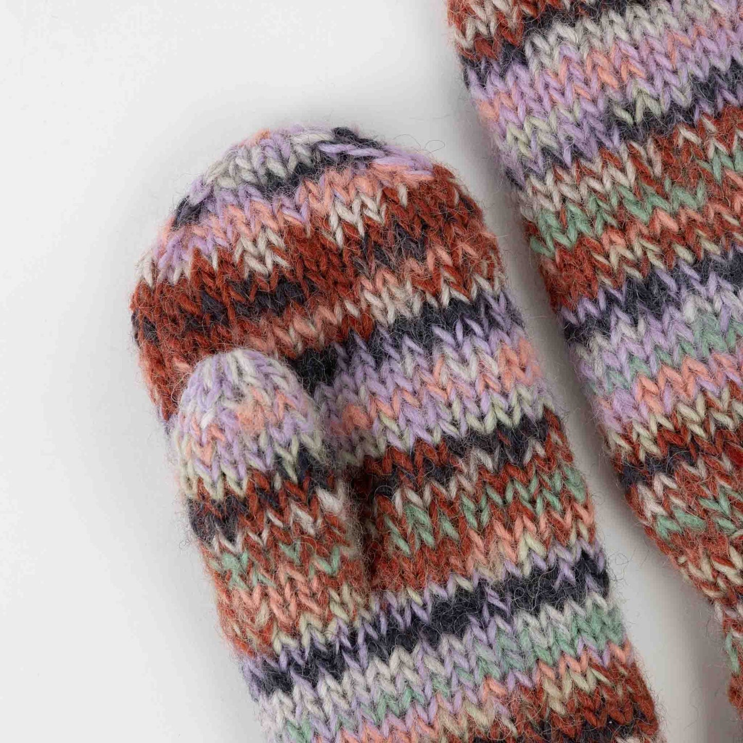 Warm Stripe Mittens - Default Title (5918400)