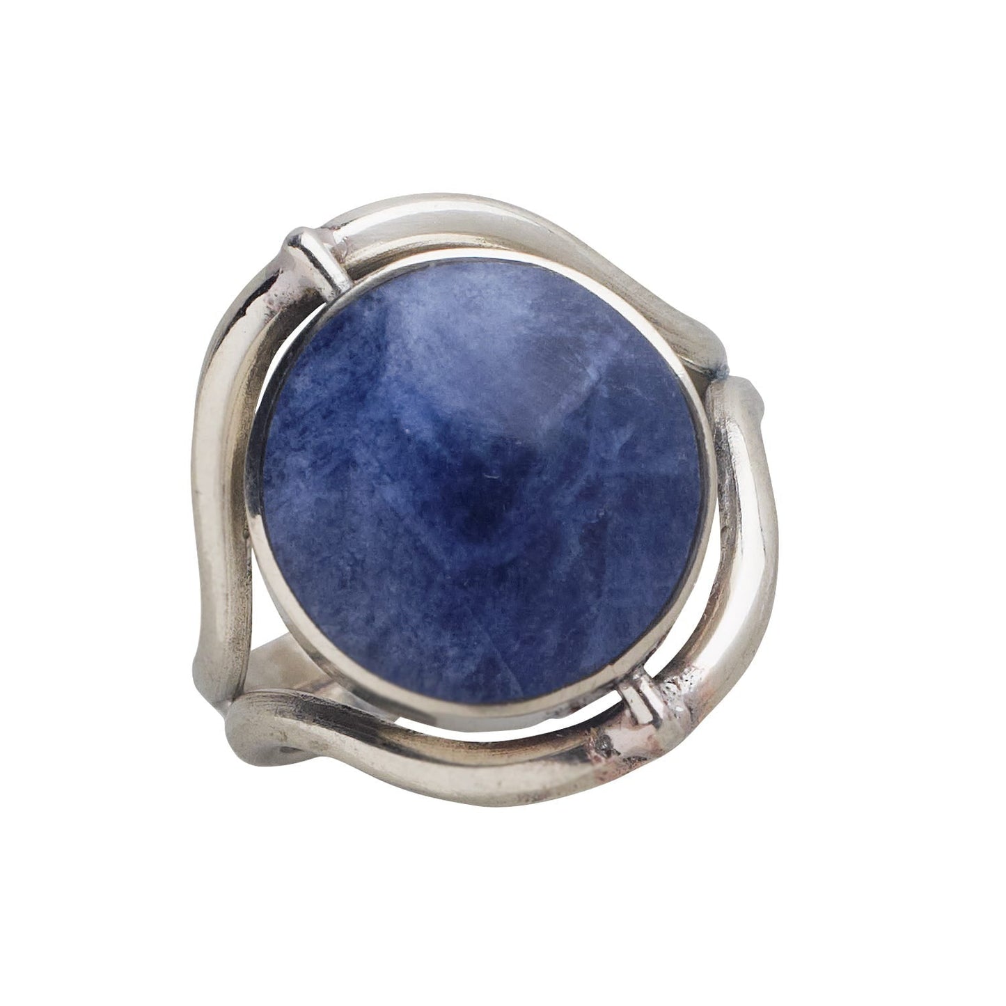 Ring rvrs serp/sodalite/alpaca