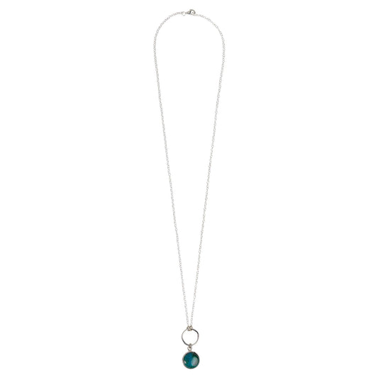 Isla Juntos Silver Pendant Necklace - Default Title (6109600)