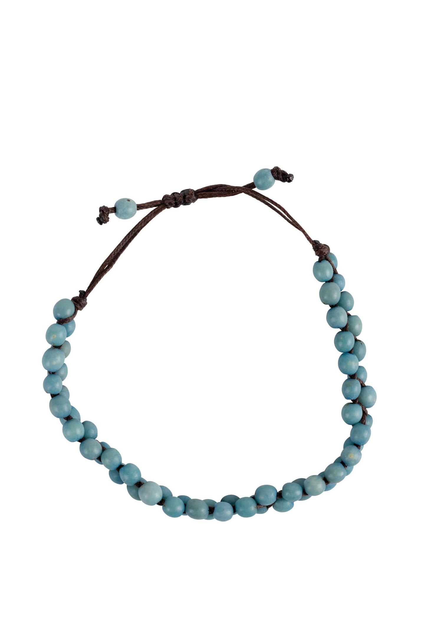 Bracelet chirilla seeds/cord jade