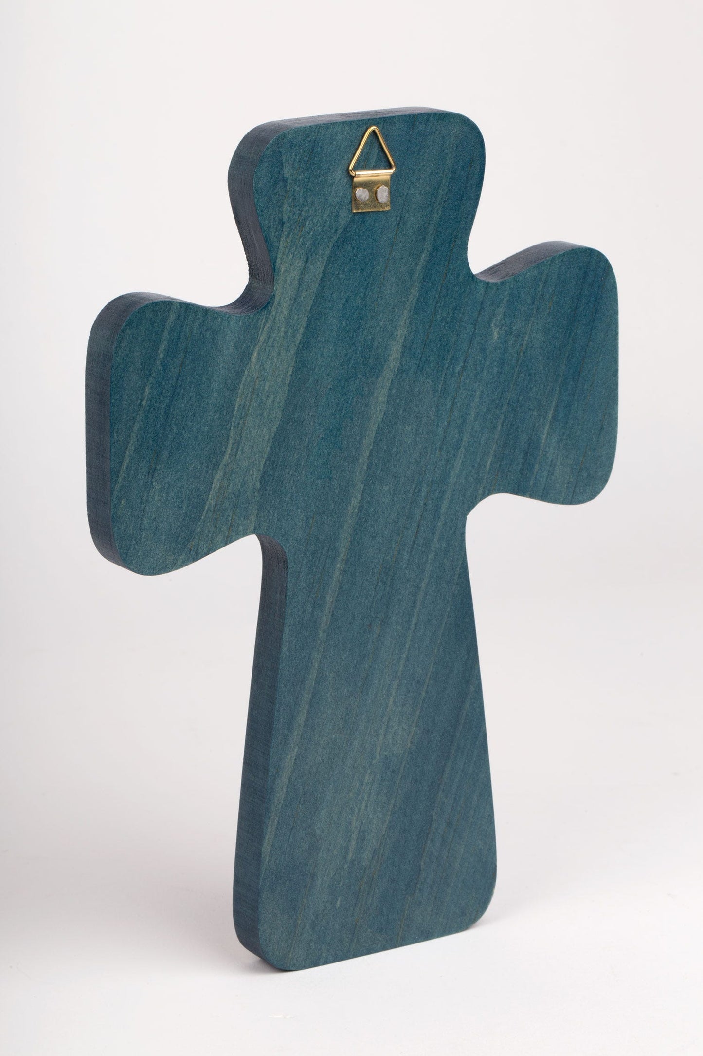 Cross 3 birds/flower wood 8H blue/multi