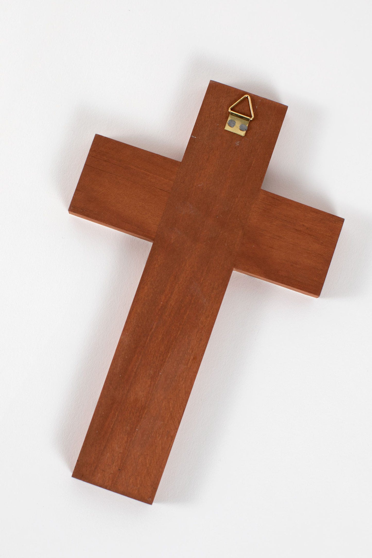 Cross 4 birds/vine wood 5Wx8 multi