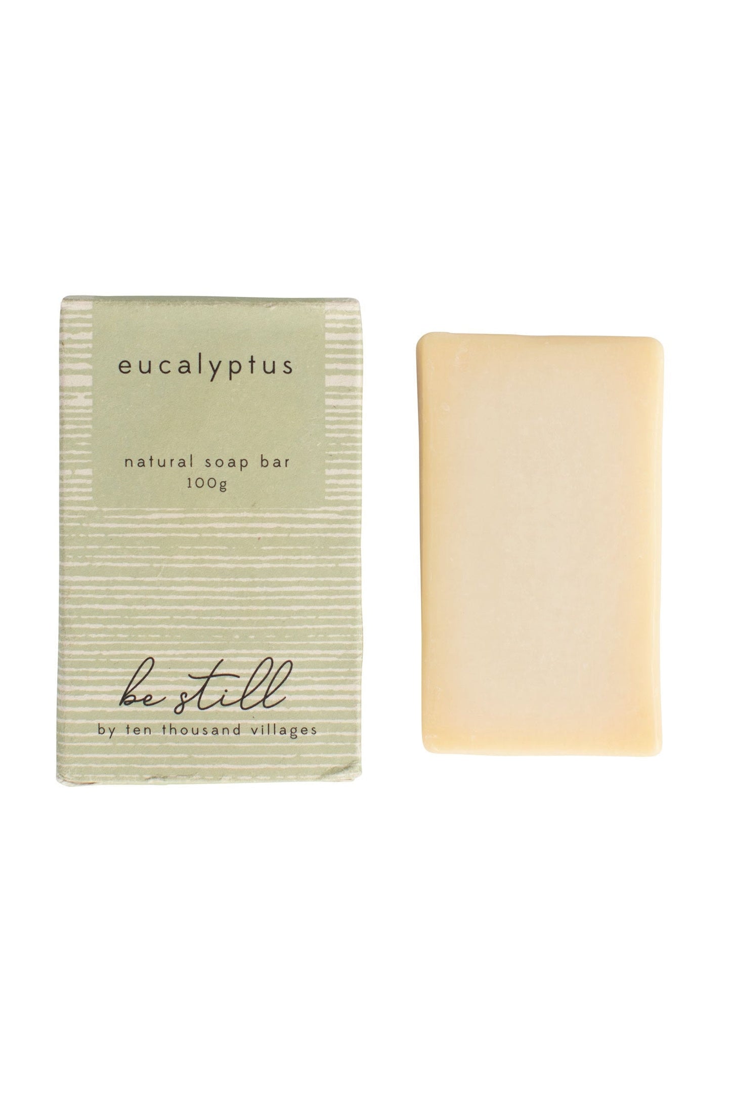 Soap eucalyptus Be Still M/3 3.5 oz pale green