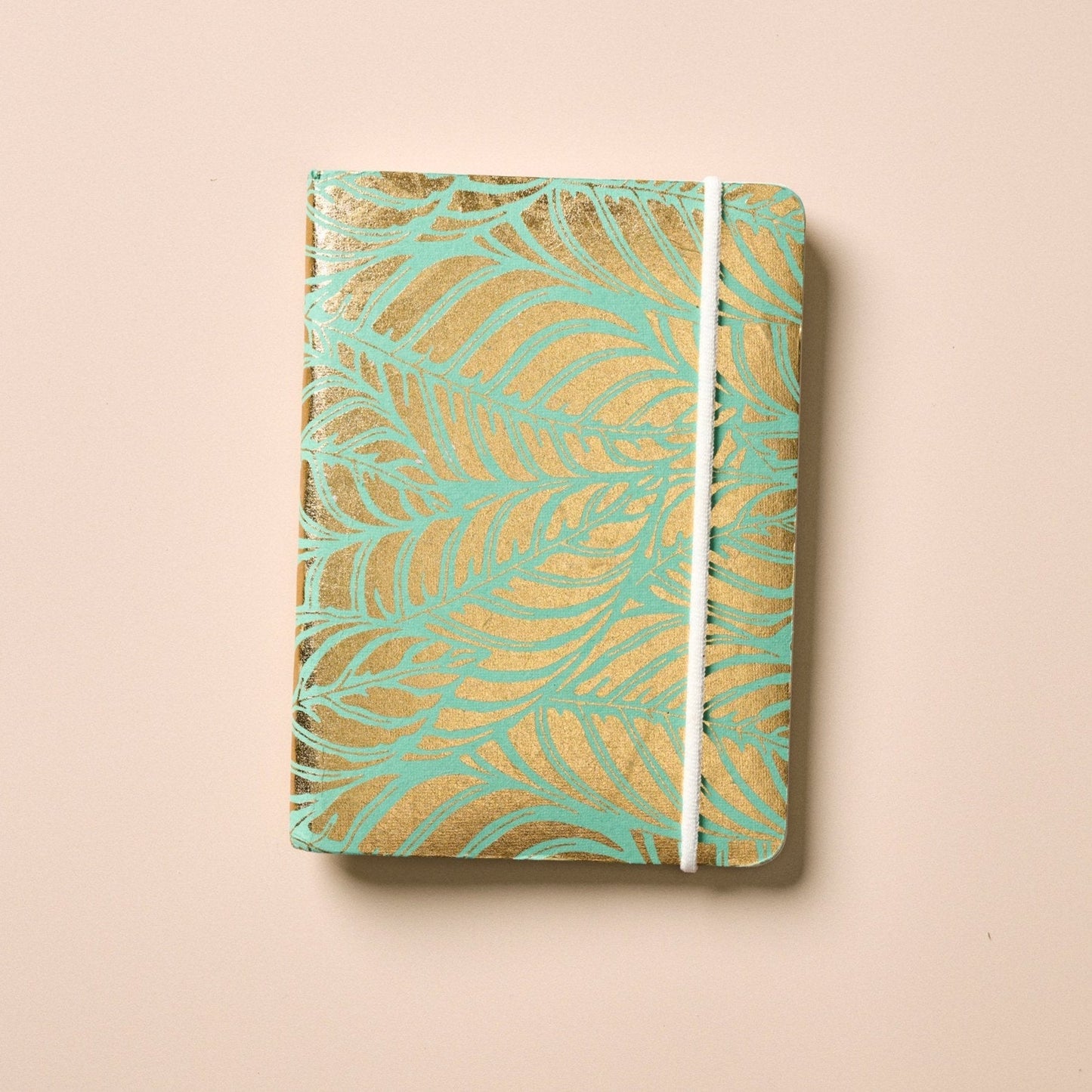 Journal metallic s-print M/3 ppr 4.5x6 gold/green