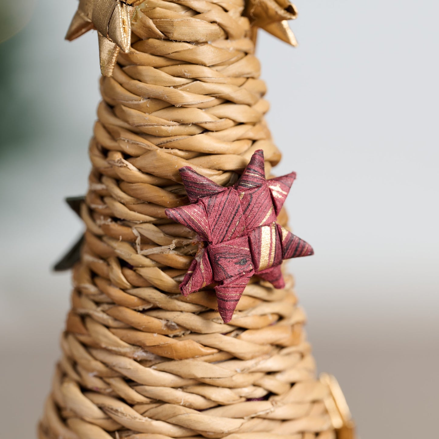 Tree cone M hogla/sari/paper 12H nat/multi