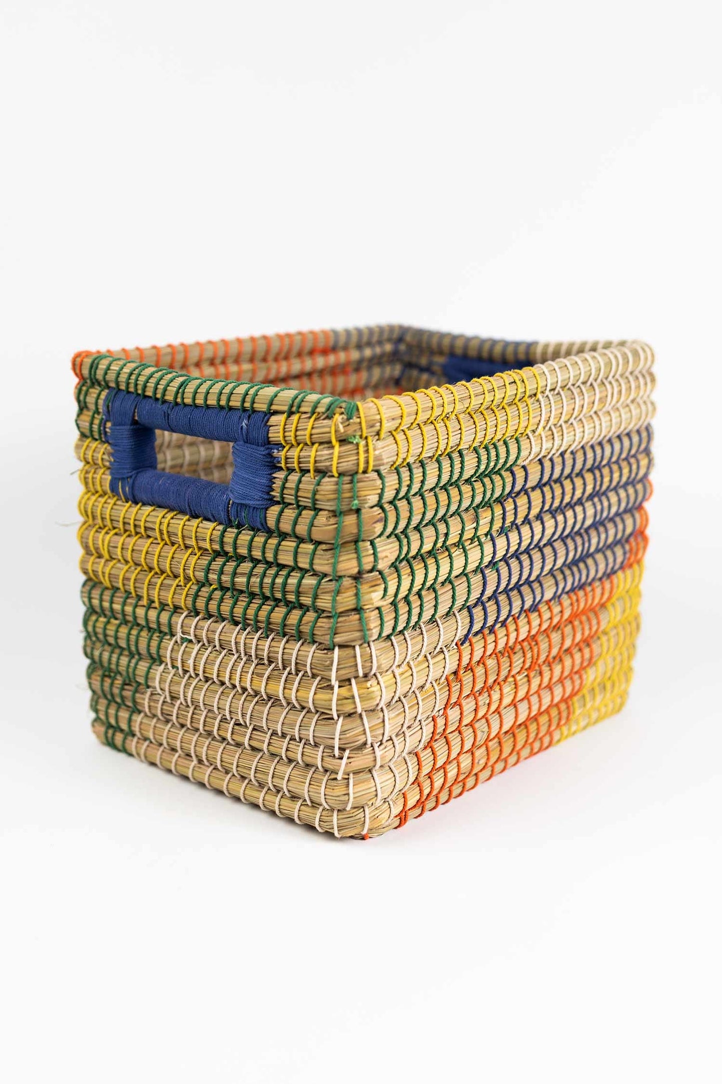 Basket storage kaisa/cttn 12x10x10H nat/multi