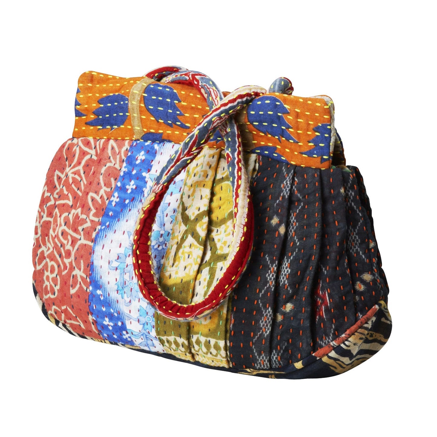 Bag recyc saris cttn 13W multi