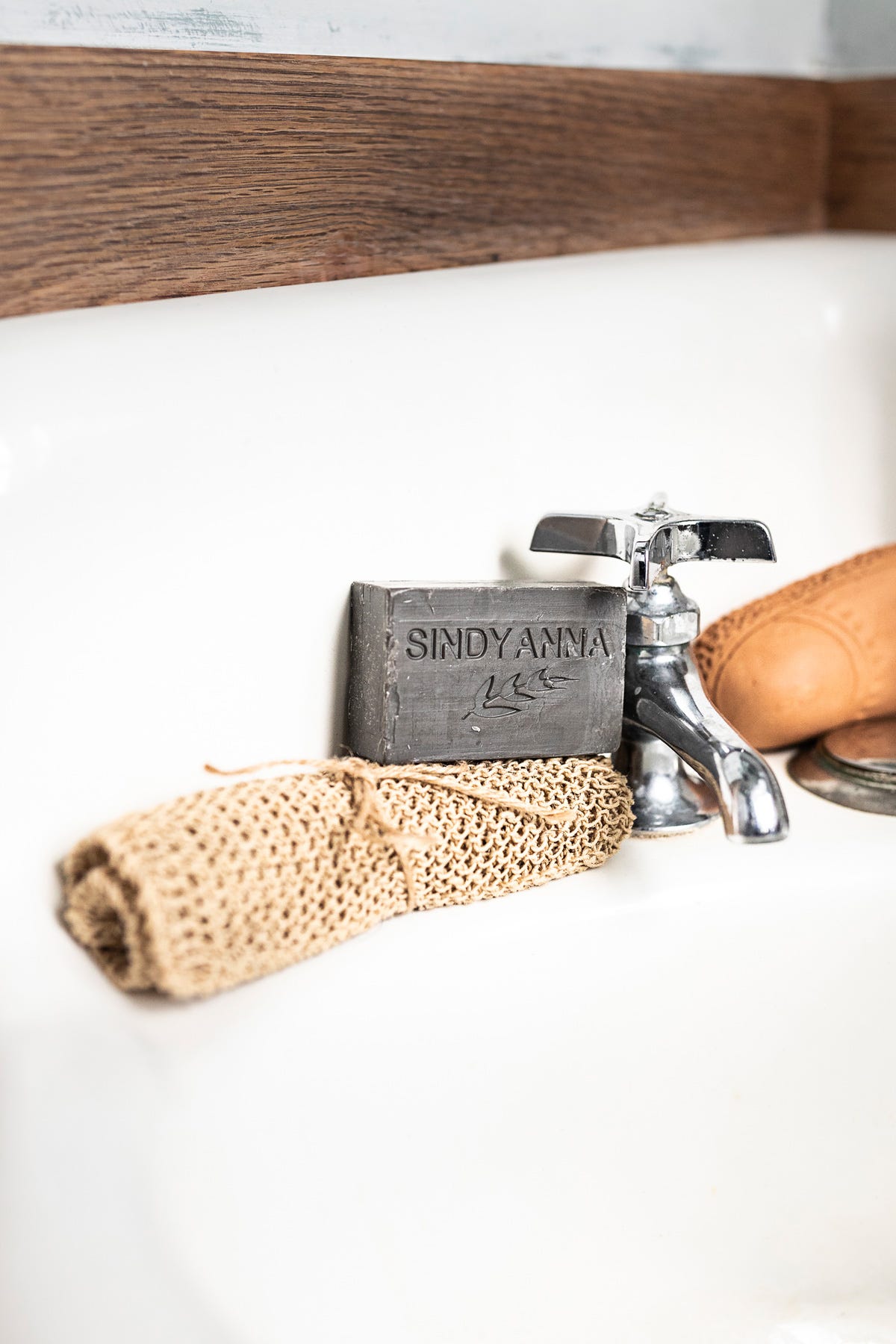 Wash cloth knitted hemp 7sq