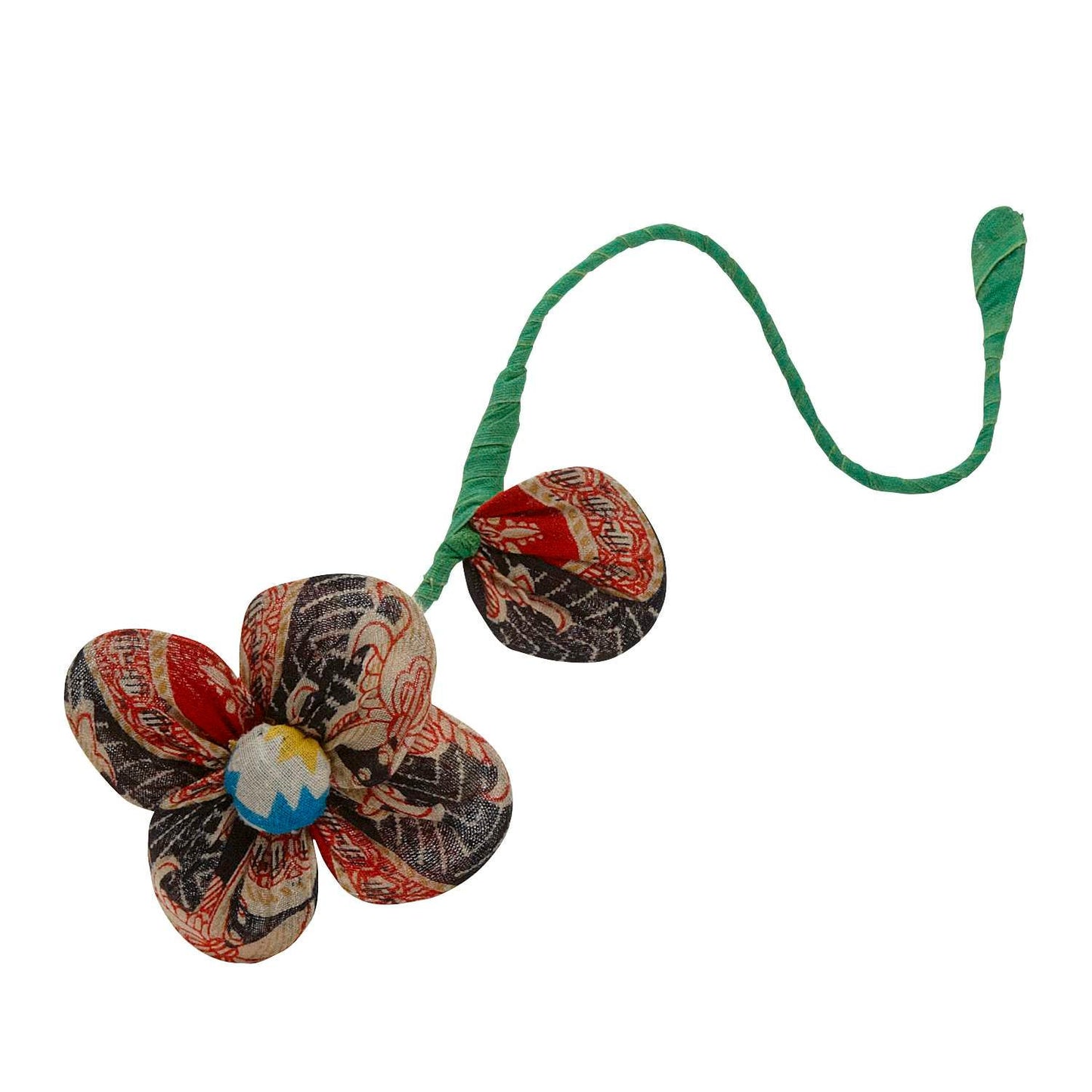 Flower M/5 recyc sari/wire asst