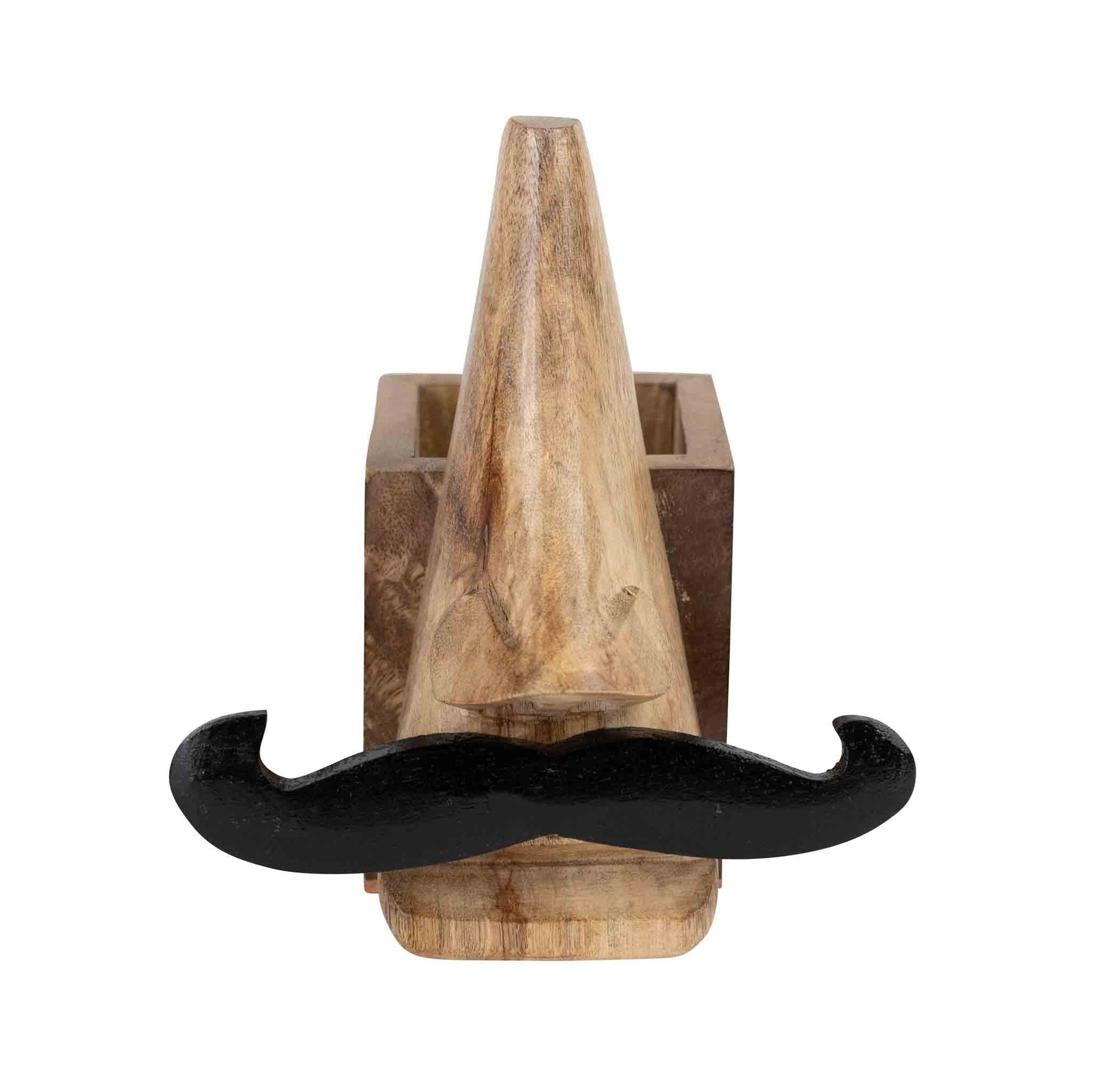 Mustache Eyeglass & Pencil Holder - Default Title (6801160)