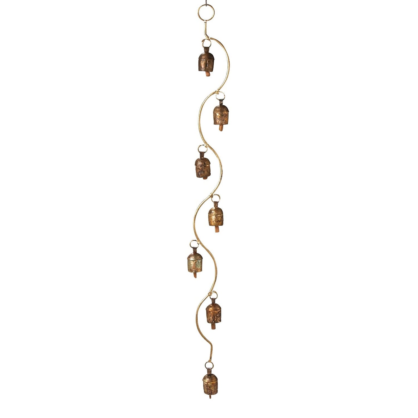 Chime w/7 bells iron 24L copper