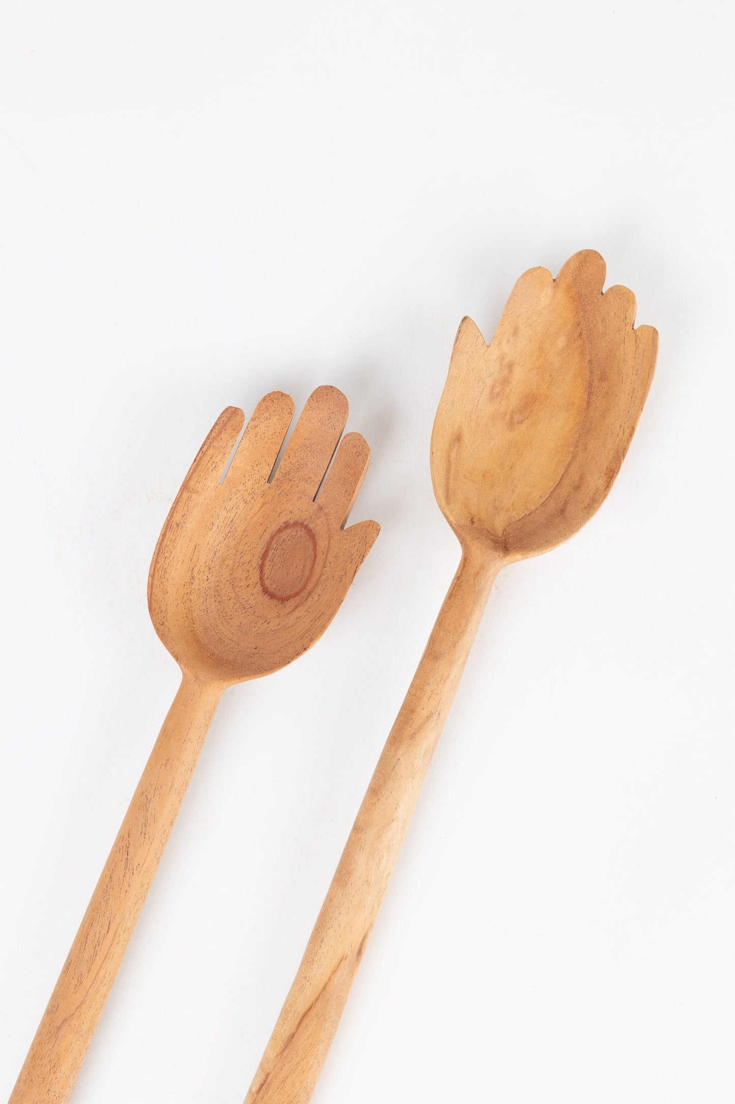 Salad servers good hands s/2 neem wood 13L natural