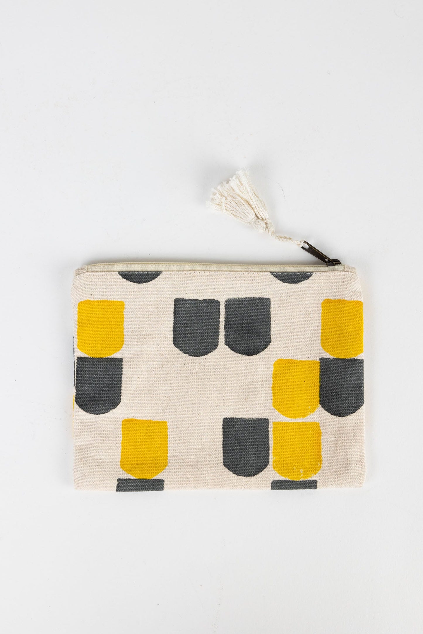 Bag drop in set/2 windows cttn 10W/7W crm/gry/yel