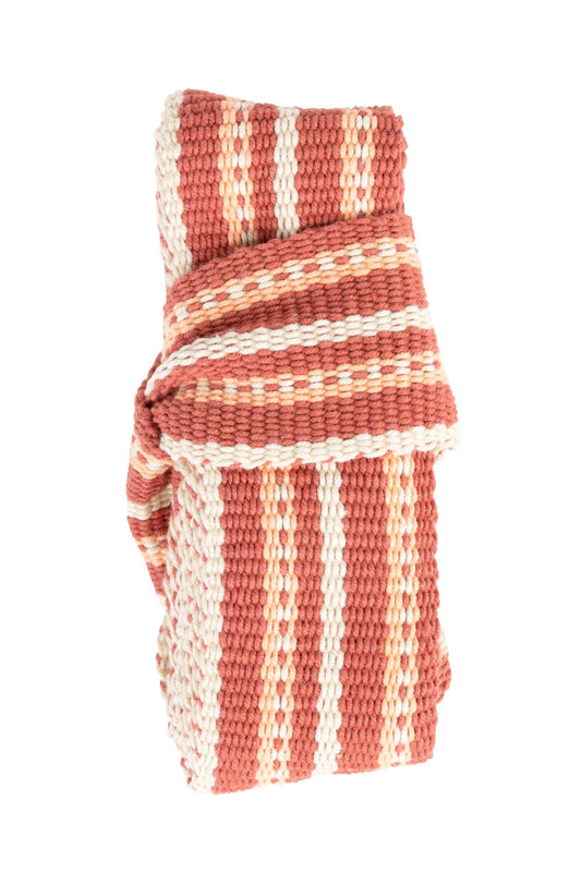 Yoga 2 in 1 strap woven cotton 52Lx1.75W pch/pnk