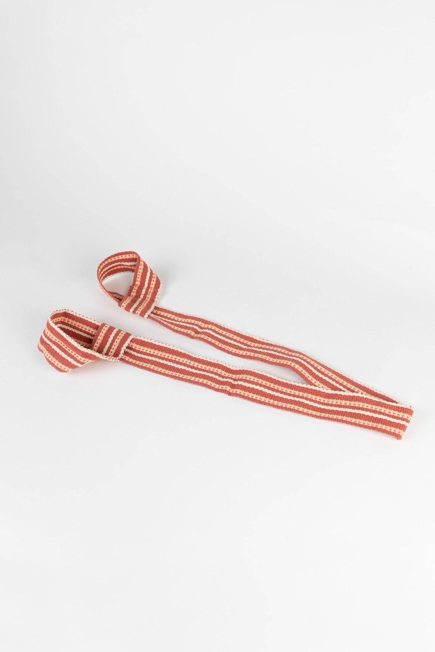 Yoga 2 in 1 strap woven cotton 52Lx1.75W pch/pnk
