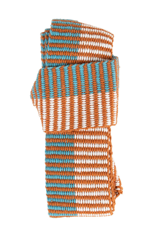 Yoga 2 in 1 strap woven cotton 52Lx1.75W brn/teal